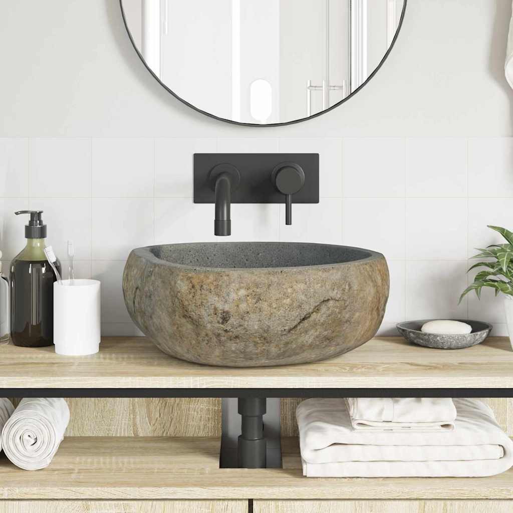 vidaXL Waschbecken Basin Hellgrau (38-45) x günstig online kaufen