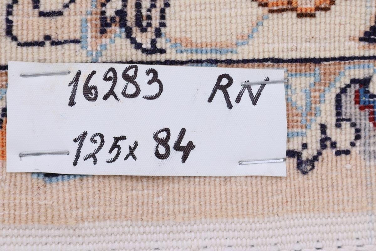 Orientteppich Nain 6La 84x125 Handgeknüpfter rechteckig, mm Nain Perserteppich, Orientteppich / Trading, Höhe: 6