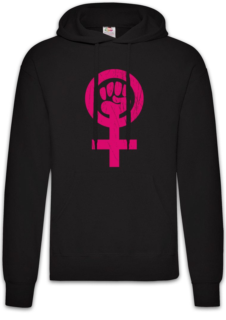 Hoodie Feminism Symbol Herren Hoodie Shirt Zeichen Faust Feminismus Venus