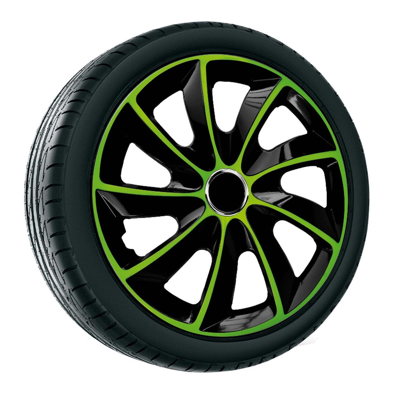 NRM Radkappen Stig Extra, 14 in Zoll, 14" Radkappen Komplettset 4 Stück
