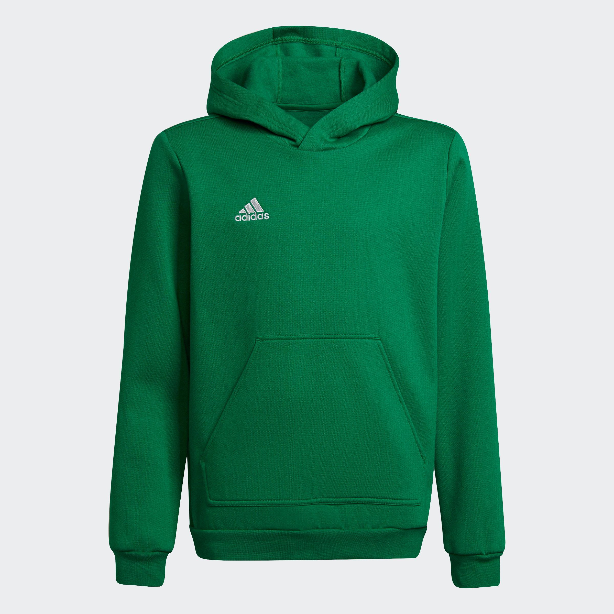 adidas Performance Kapuzensweatshirt ENT22 HOODY Y TEAGRN/WHITE