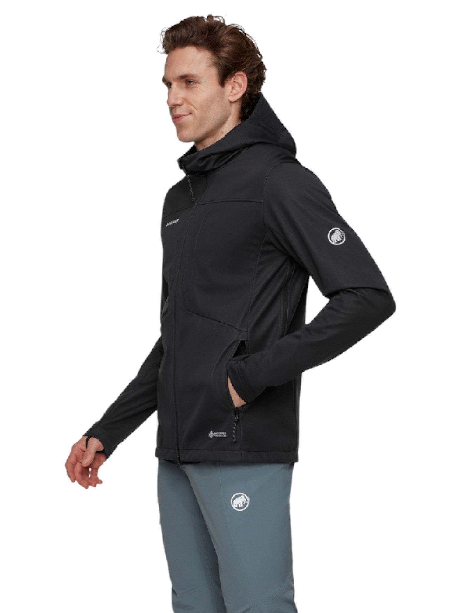 Mammut Softshelljacke Ultimate VIII SO Hooded 25 Years (winddicht) schwarz günstig online kaufen