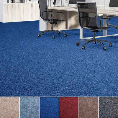 Teppichboden Sardinien, Teppich, verschiedene Farben & Größen, Polypropylen, Karat, rechteckig, Höhe: 3 mm, Nadelfilz