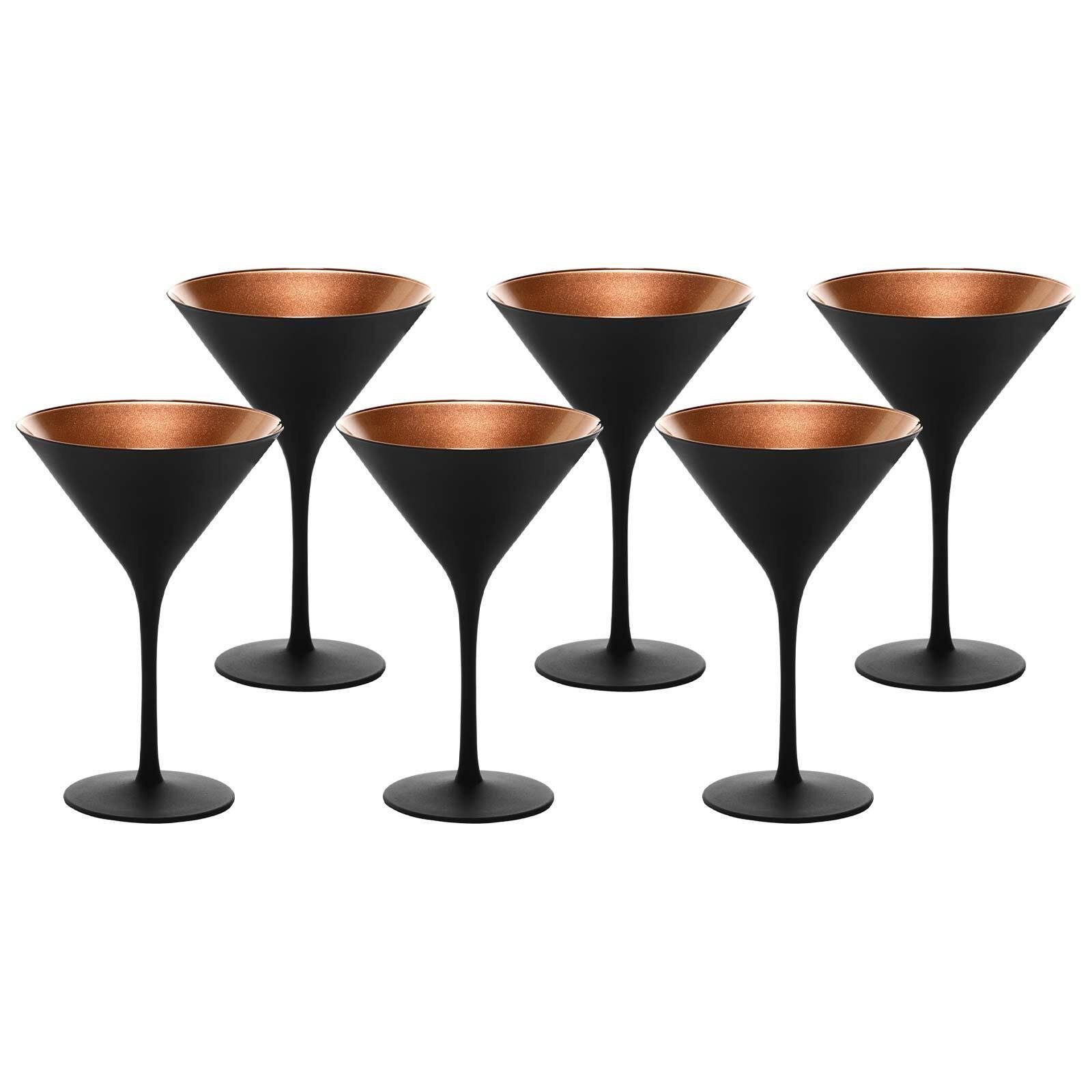 Stölzle Cocktailglas Elements Cocktailschalen 240 ml 6er Set, Glas