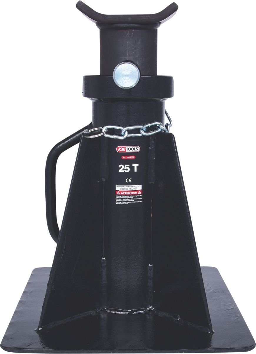 KS Tools Gabel- und Ringschlüssel Stahl-Unterstellbock mit Schnellverriegelung 25t, klein (160.0379)