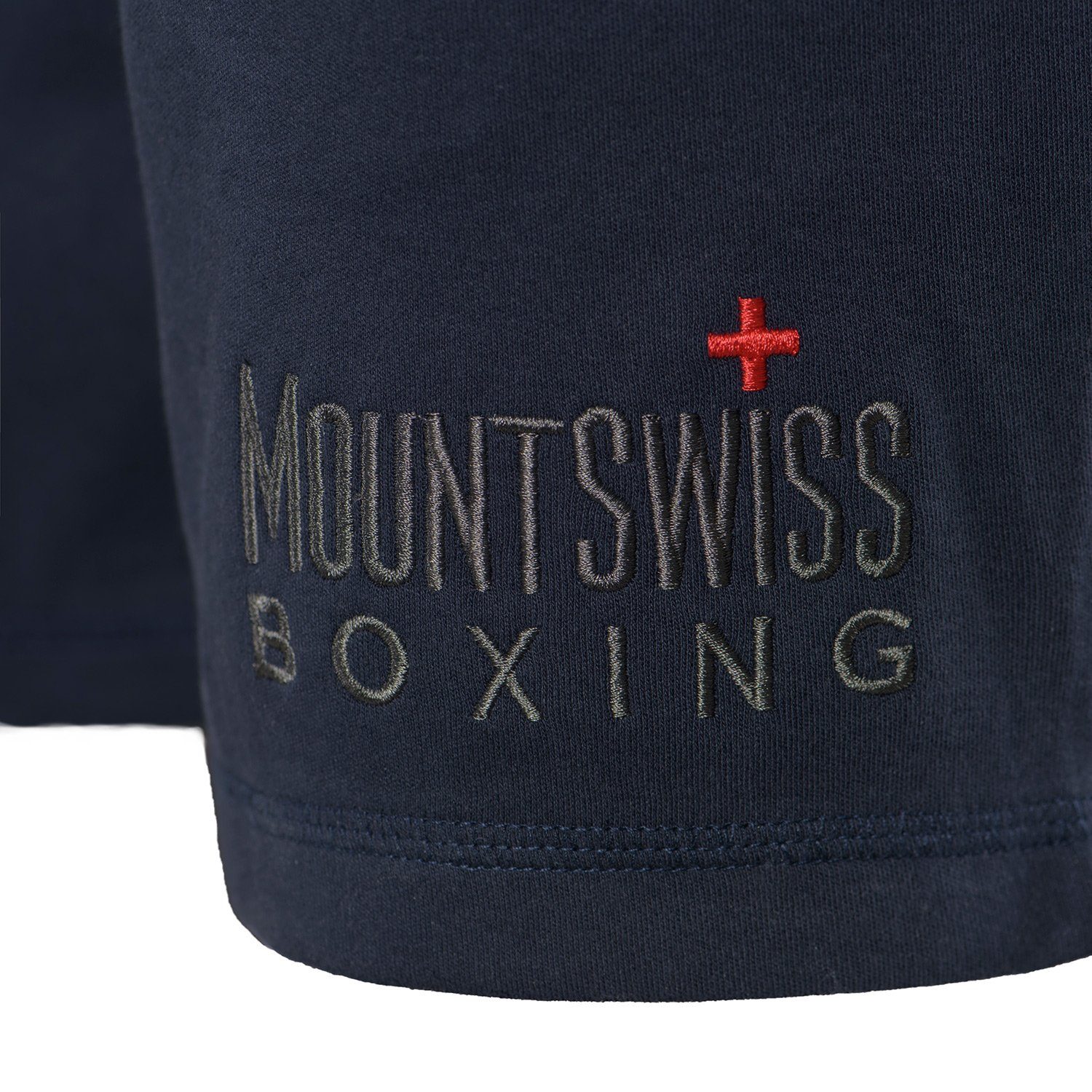 Mount Swiss Shorts Mount Sport Herren / Swiss dunkelblau Shorts Boxer (1-tlg) kurze