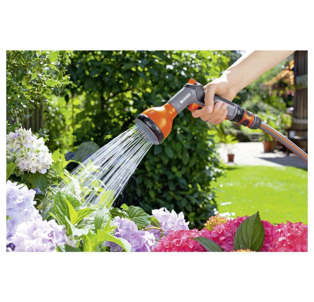 Thumbnail - GARDENA Gartenschlauch GARDENA GARDENA Classic Multibrause, 3 Sprühbilder, zur Bewässerung un
