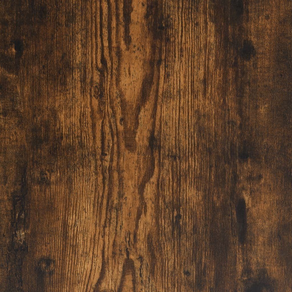 Holzwerkstoff Räuchereiche Konsolentisch 75x34,5x75 cm furnicato Beistelltisch