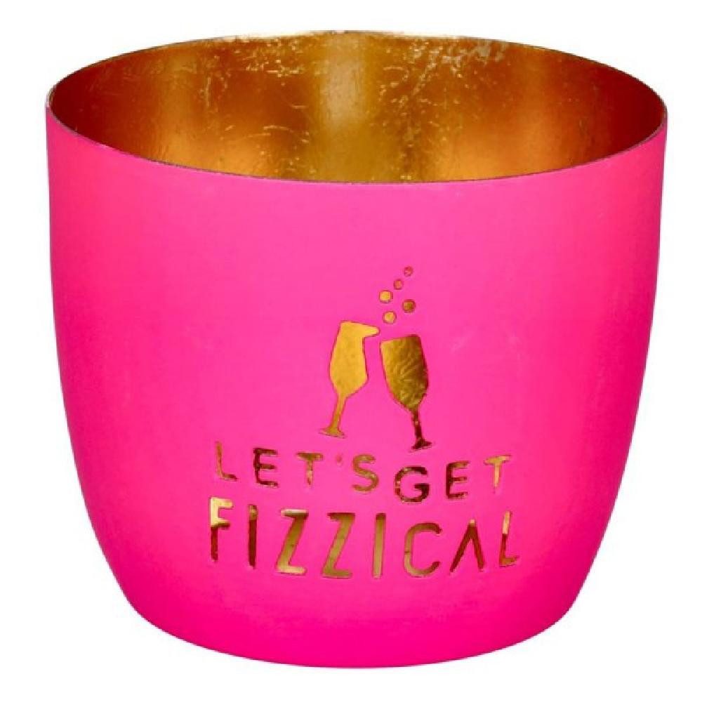 Giftcompany Kerzenhalter Windlicht Madras Let´s get fizzical Hot Pink günstig online kaufen