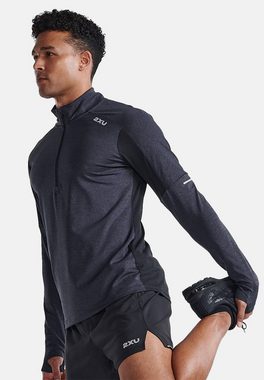 2xU Laufshirt Aero 1/2 Zip (1-tlg)