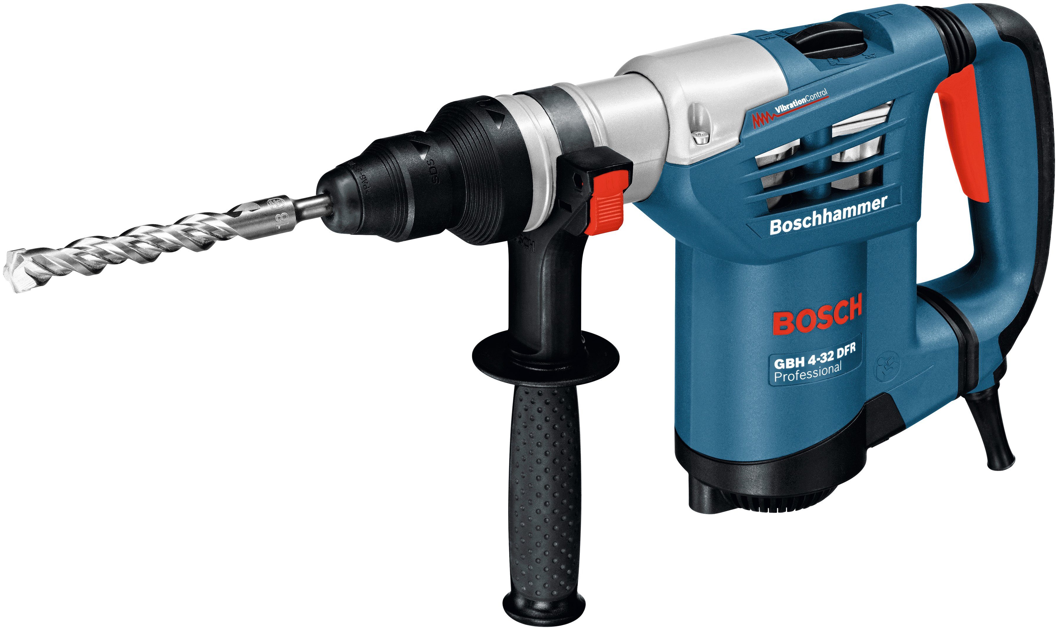 Bosch Professional Bohrhammer Schnellspannbohrfutter, DFR, mit 3600 4-32 Handwerkkoffer GBH U/min, max