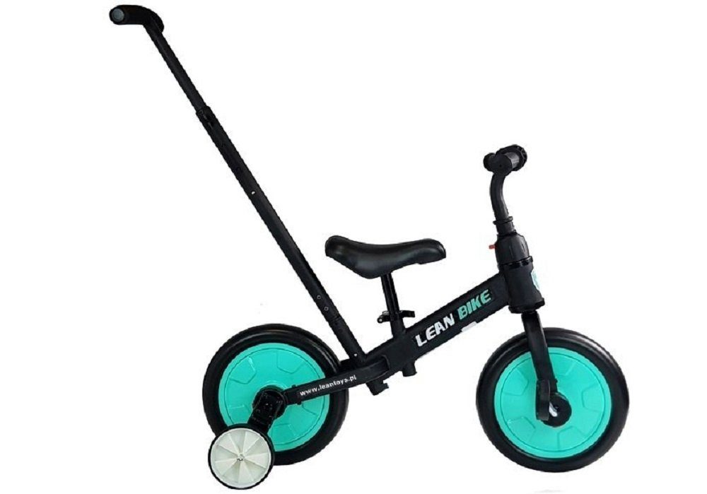 Toys 3in1 Dreirad Dreirad schwarz-grün LEAN