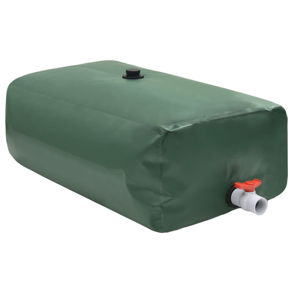 vidaXL Bewässerungssystem Wassertank mit Wasserhahn Faltbar 1000 L PVC, (1-tlg)