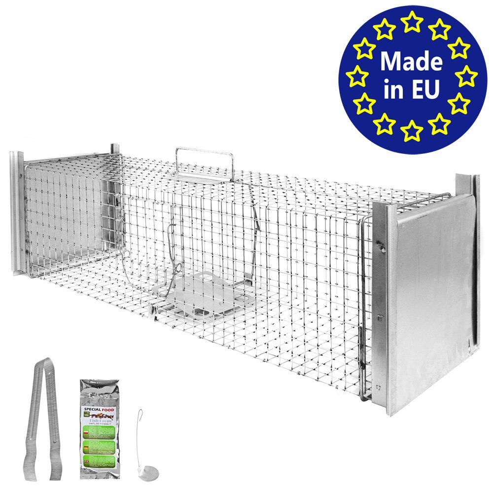 Lebendfalle Tierfalle Lebendfalle Marderfalle Stable Drahtfalle 102 x 26 x 26 cm