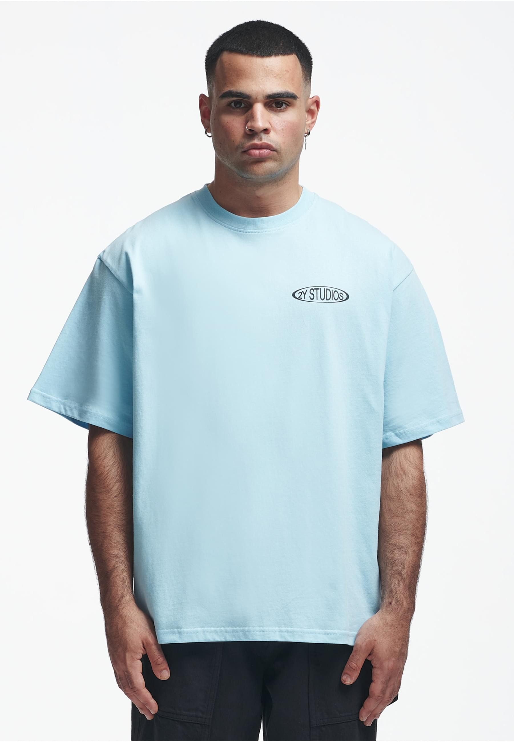 2Y Studios T-Shirt 2Y Studios Herren 2Y Introspect Oversize Tee (1-tlg)