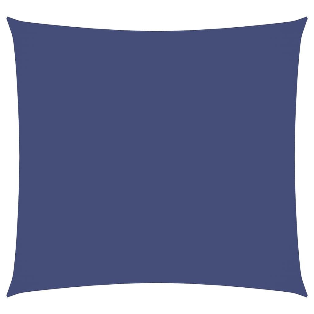vidaXL Sonnensegel Sonnensegel Oxford-Gewebe Quadratisch 2,5x2,5 m Blau, (1-tlg)