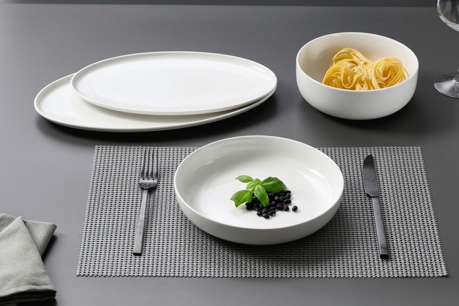Ritzenhoff & Breker Schale SKAGEN, Ø 21,5 cm, Spülmaschinenfest, Porzellan