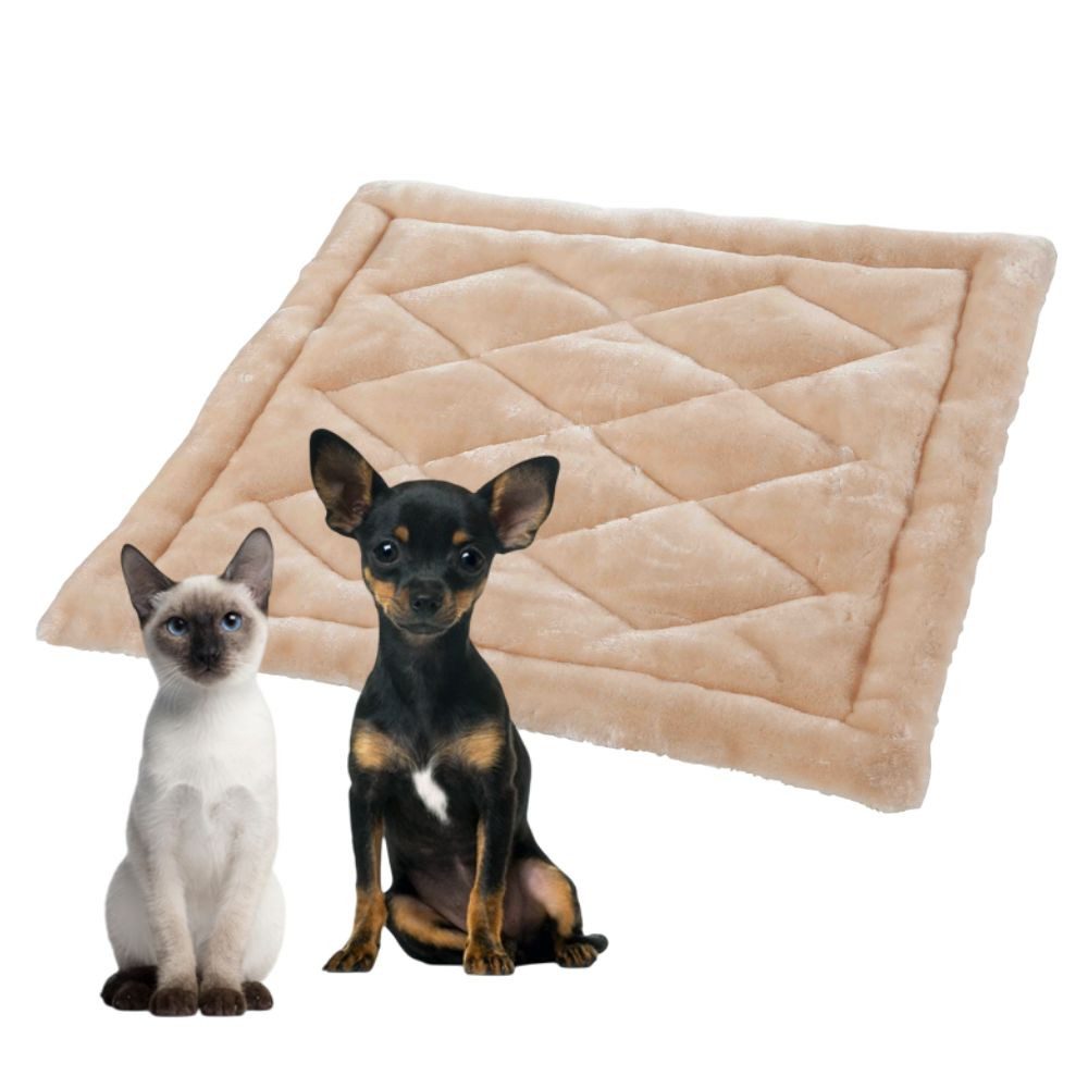 MAELSON Tierbett Soft Bed Deluxe Matte / Einlegematte für Soft Bed - Farbe: Beige