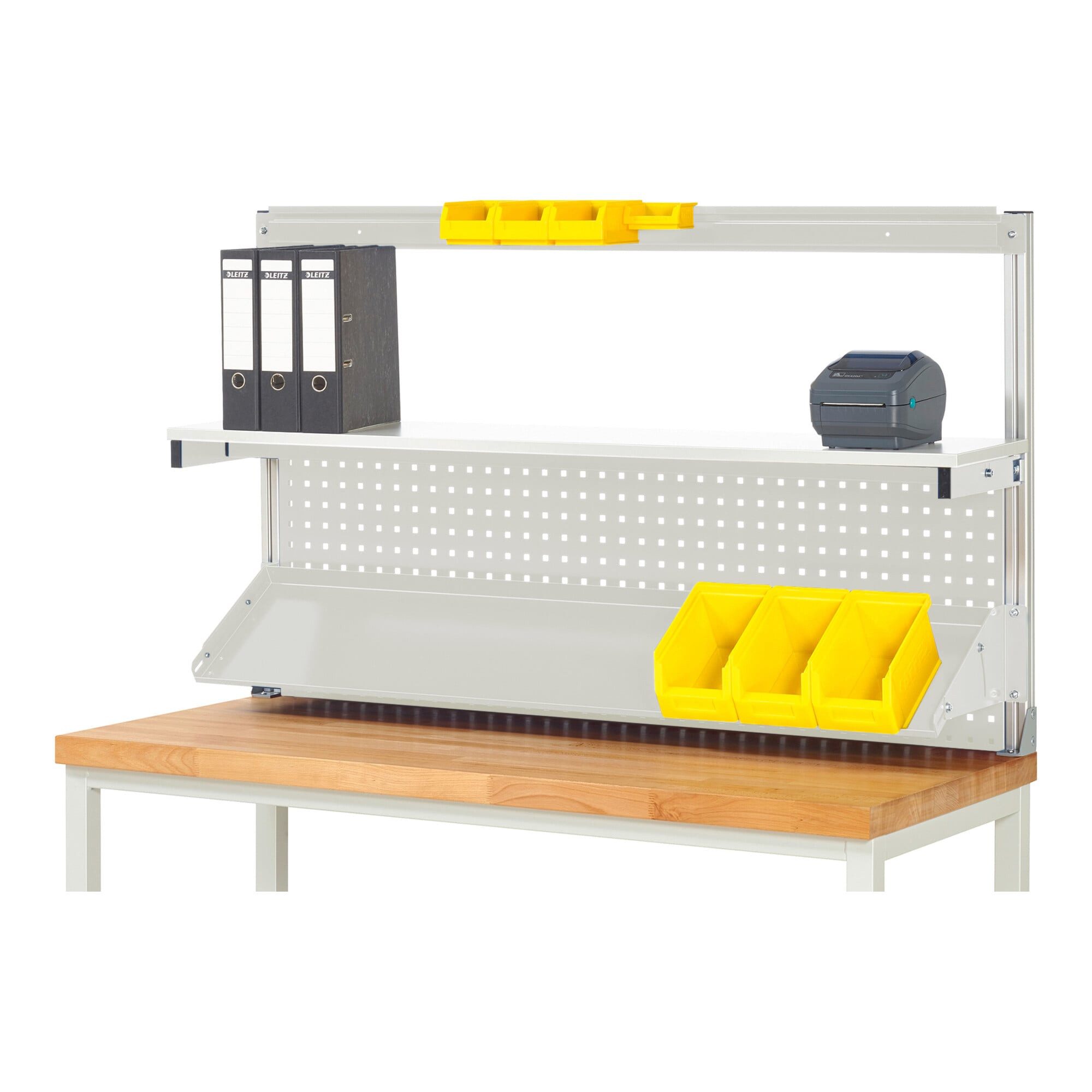 RAU Ablageregal Rau System-Aufbau (Komplettset-01 B1500 mm), zur Montage auf Arbeitspl