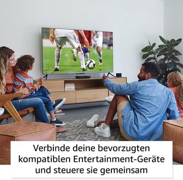 Amazon Streaming-Box Fire TV Cube 3. Generation, (Set, inkl. Alexa-Sprachfernbedienung), Sprachsteuerung mit Alexa, Wi-Fi 6E, 4K Ultra HD