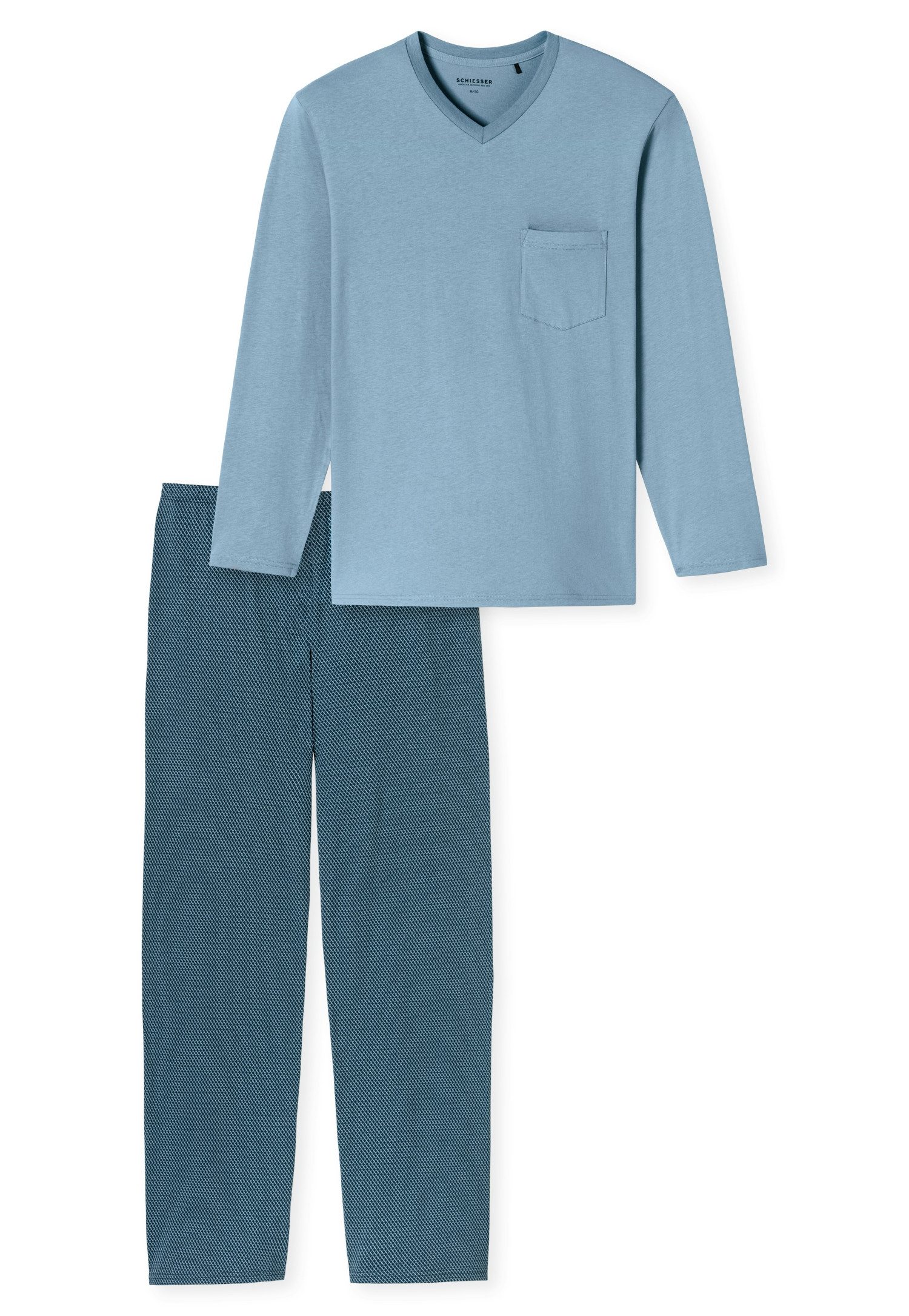 Schiesser Schlafanzug Comfort Essentials (2 tlg) günstig online kaufen