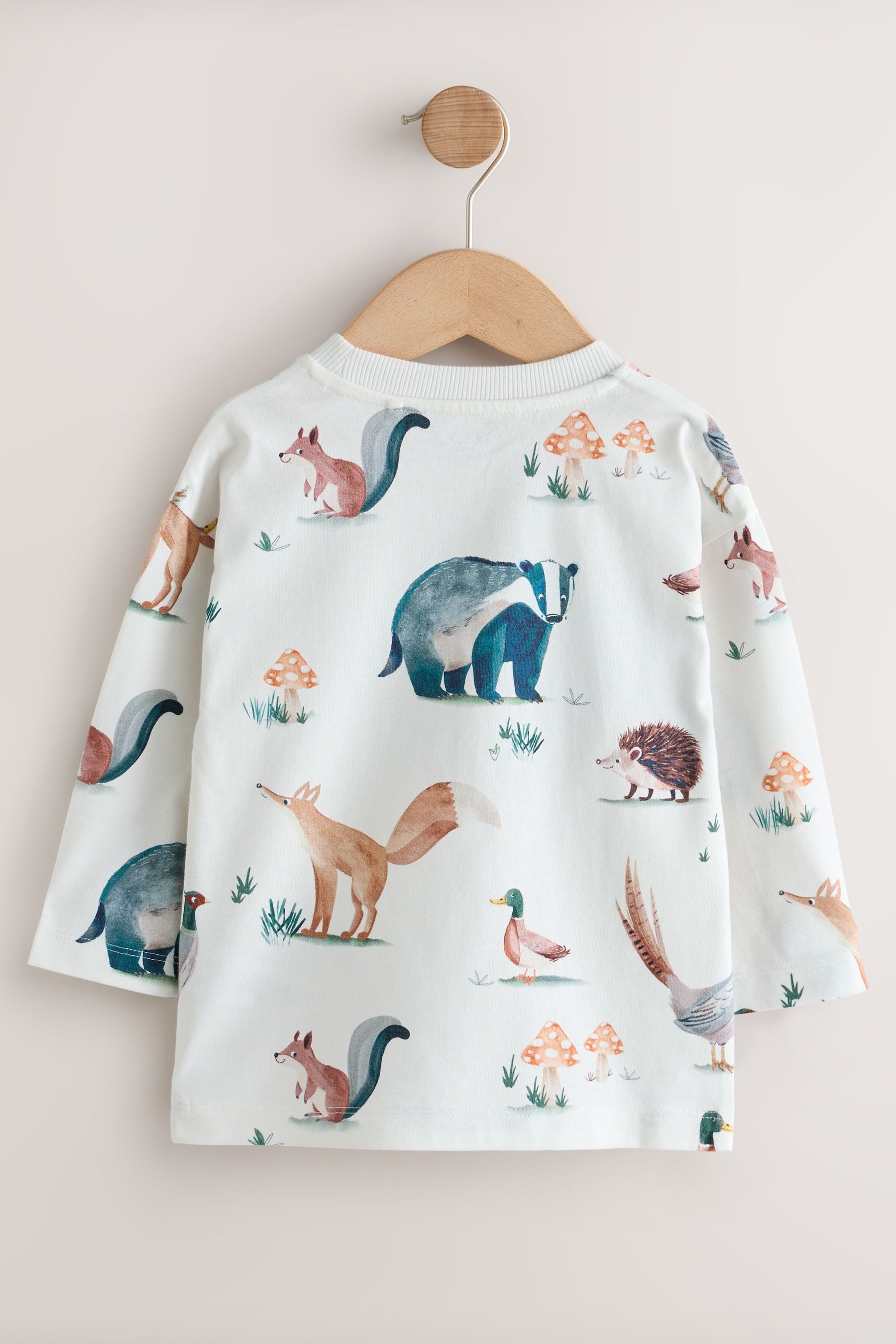 Next Langarmshirt 3er-Pack Langarmshirts mit Grafik (3-tlg) – Bild 2 von 5