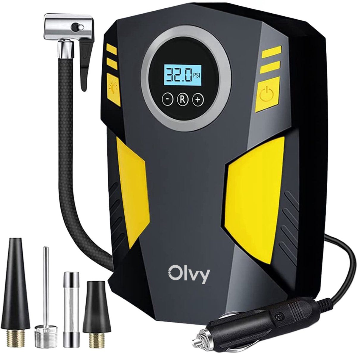 Olvy Kompressor Olvy Luftkompressor Autoreifen 12V Netz