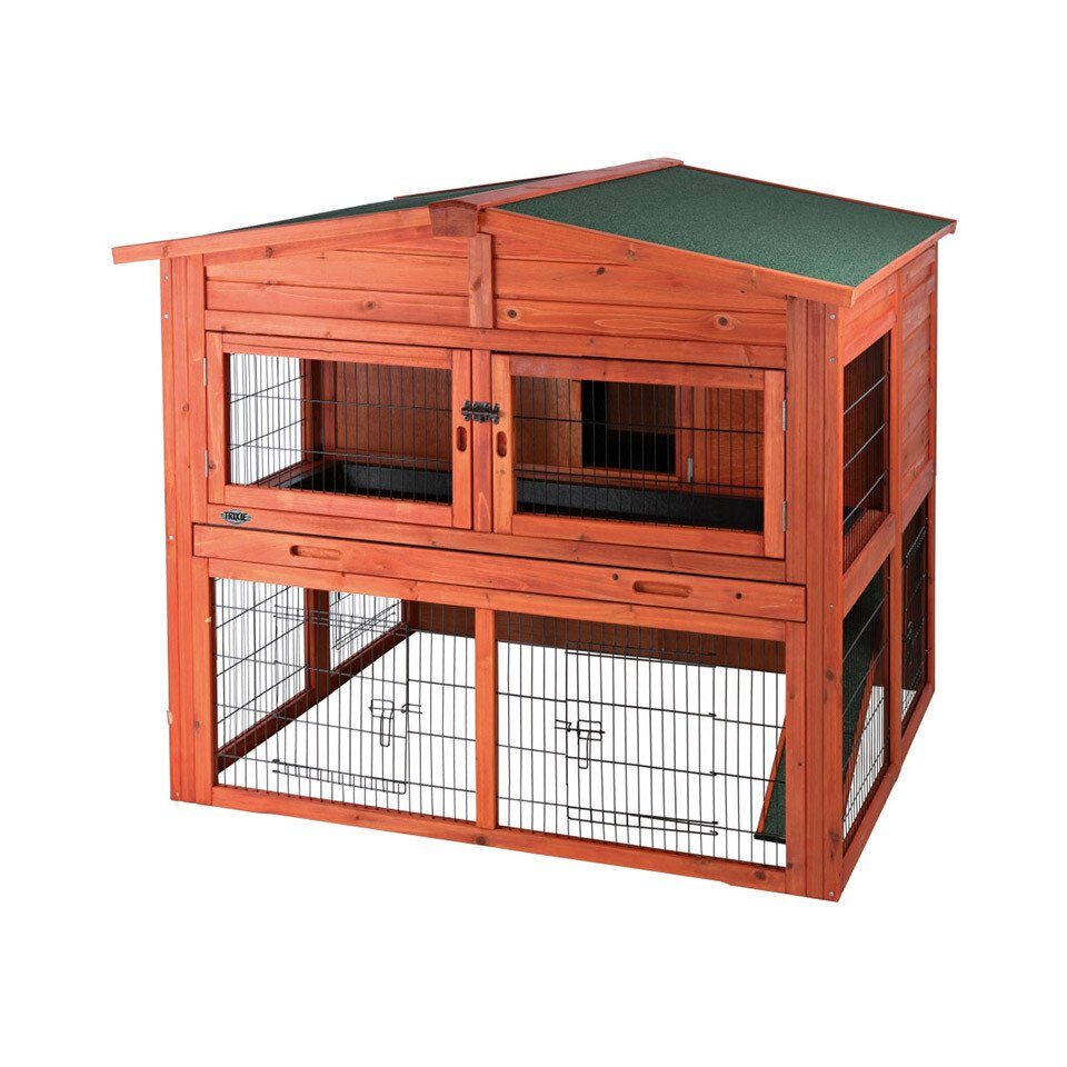 TRIXIE Kleintierstall natura Kaninchenstall XL, 2 günstig online kaufen