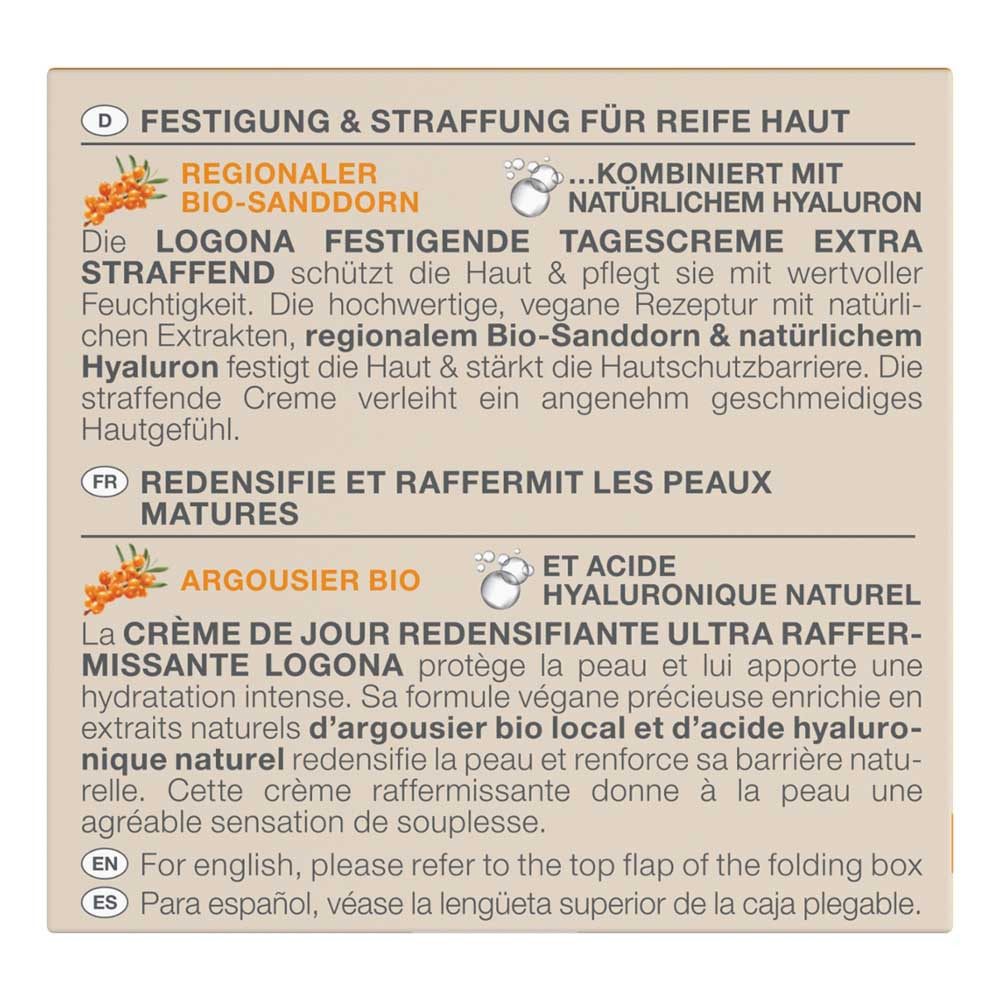 LOGONA Tagescreme Age Protection - Straffende Tagescreme 50ml