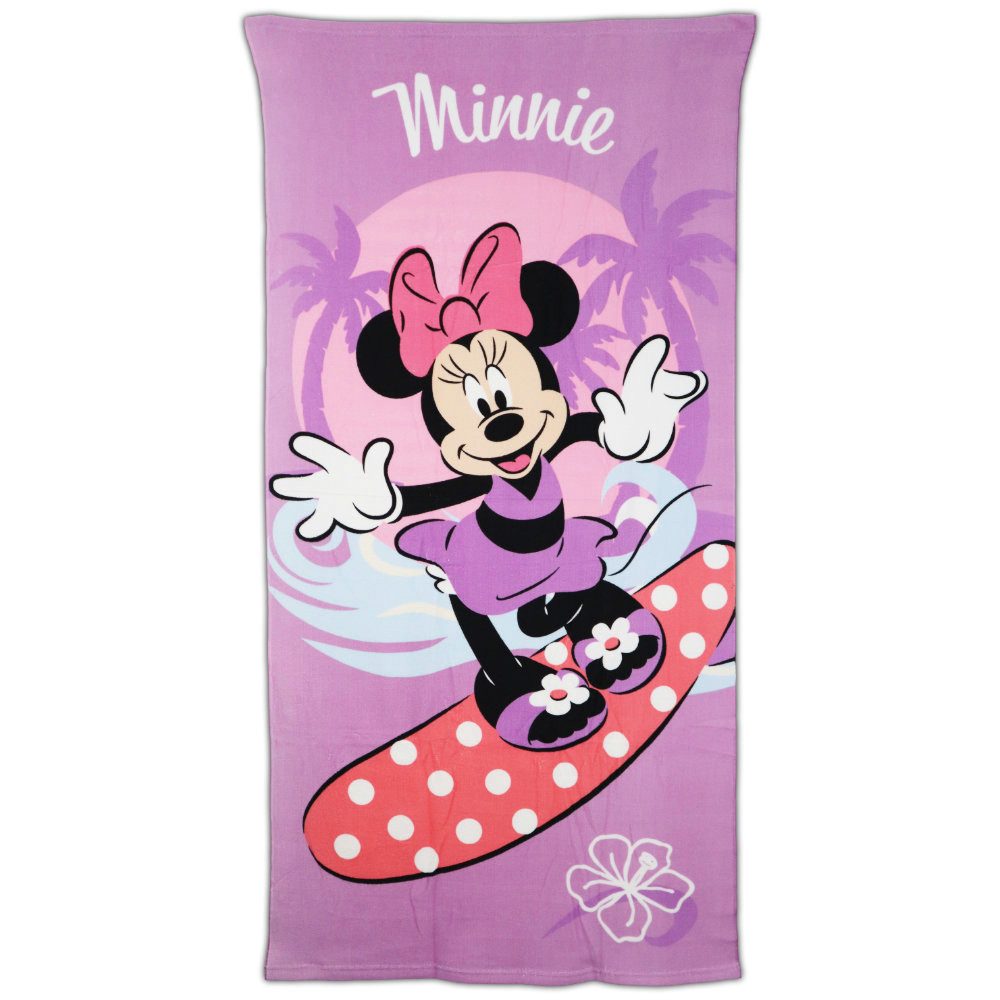 Disney Strandtuch Disney Minnie Maus Mikrofaser günstig online kaufen