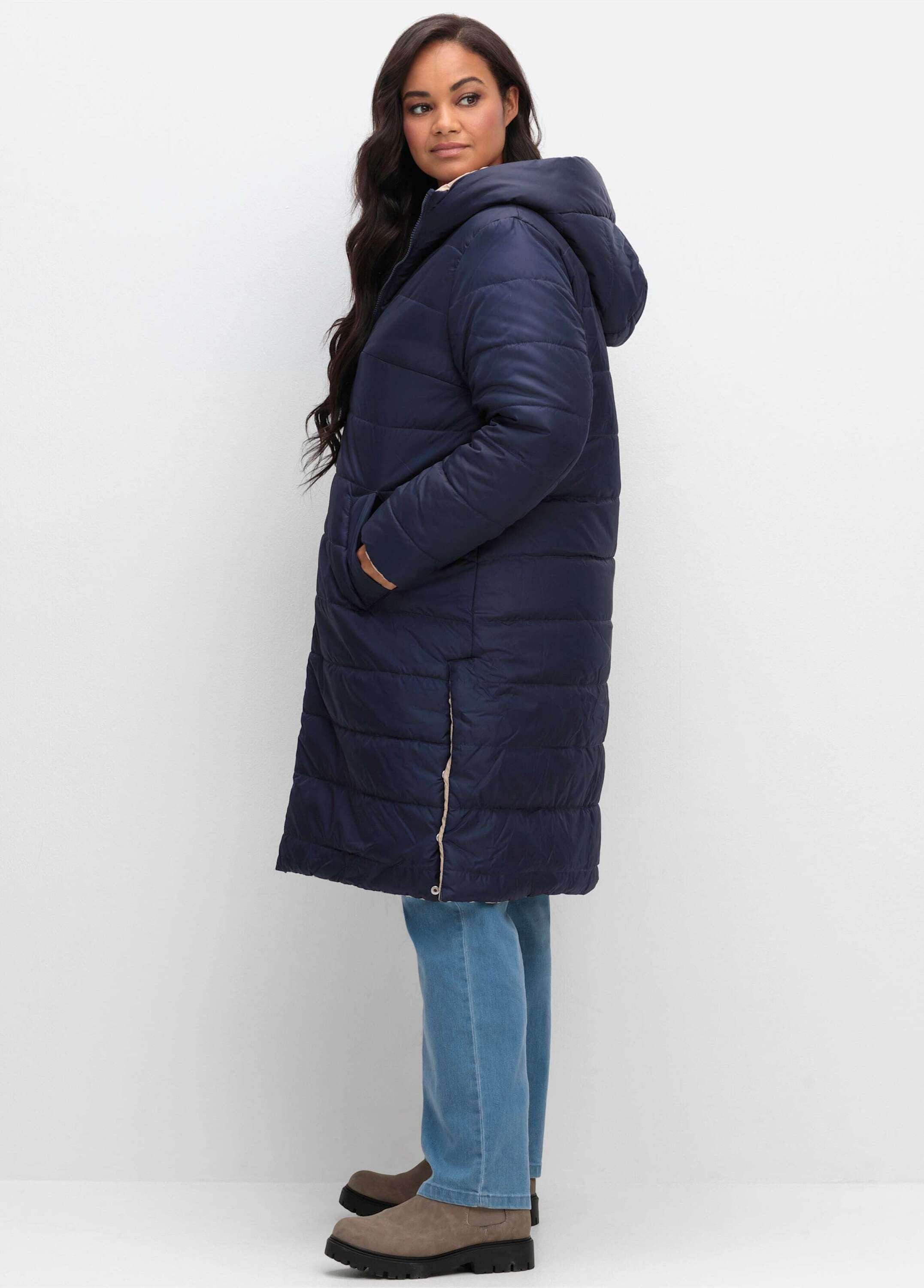 Sieh an! Langmantel Wende-Mantel