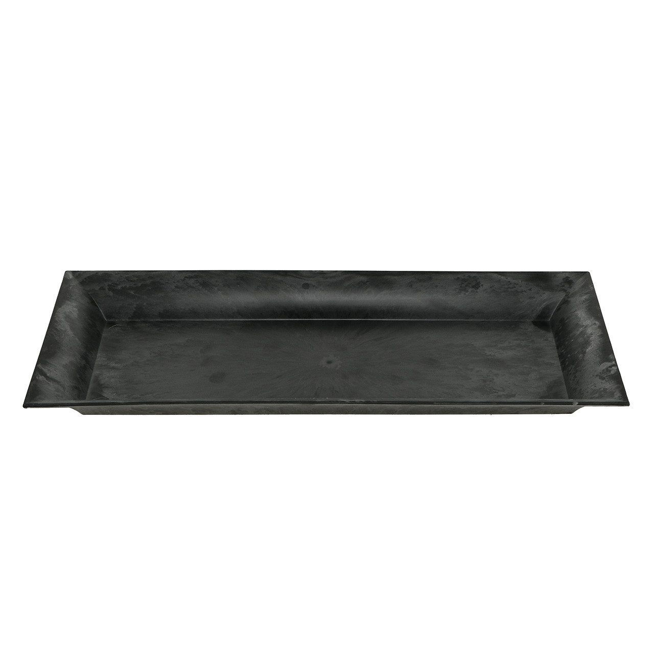 Florists Products Blumentopf Dekotablett Anthrazit 36x17cm 6er-Set Marmoroptik robust, 6 Stück