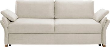 exxpo - sofa fashion 3-Sitzer, inkl. Boxspring/Federkern-Polsterung, Bettfunktion und Bettkasten