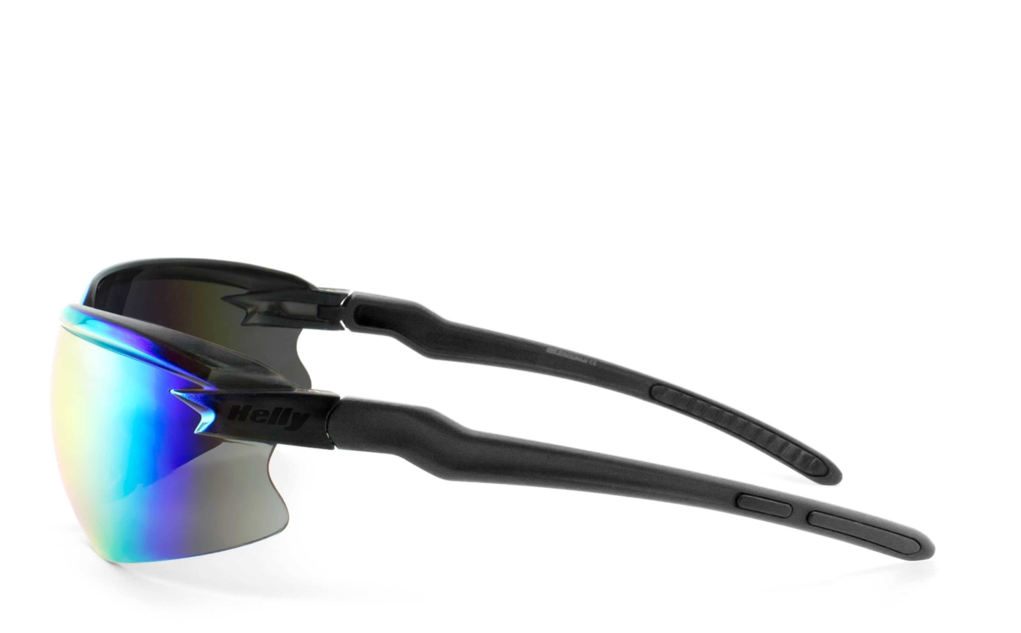 Helly - No.1 Bikereyes Motorradbrille darkrider, gepolstert, super flexible Brille – Bild 4 von 5