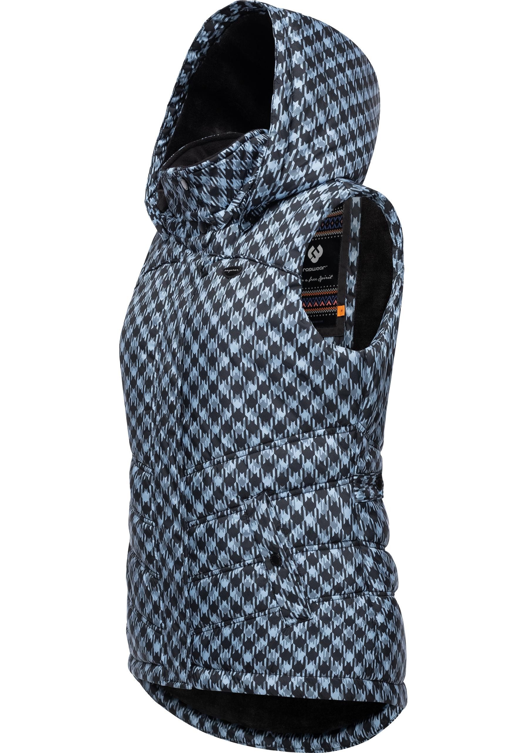 Ragwear Steppweste Hesty Print Weste mit günstig online kaufen