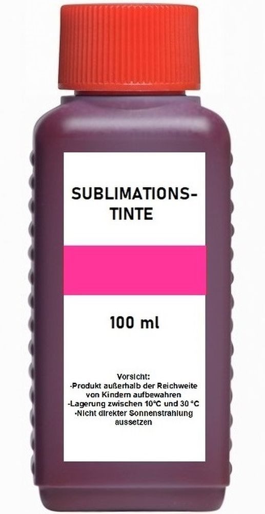 inkpro 100 ml Sublimationstinte schwarz, cyan, magenta, gelb... Nachfülltinte (für Epson, Ricoh, Nashuatec, NRG, Sawgrass, Mutoh, Mimaki, Roland, zum Druck auf Sublimationspapier, x, Sublimation, Thermotransferdruck, Sublimationsdruck, Textildruck)
