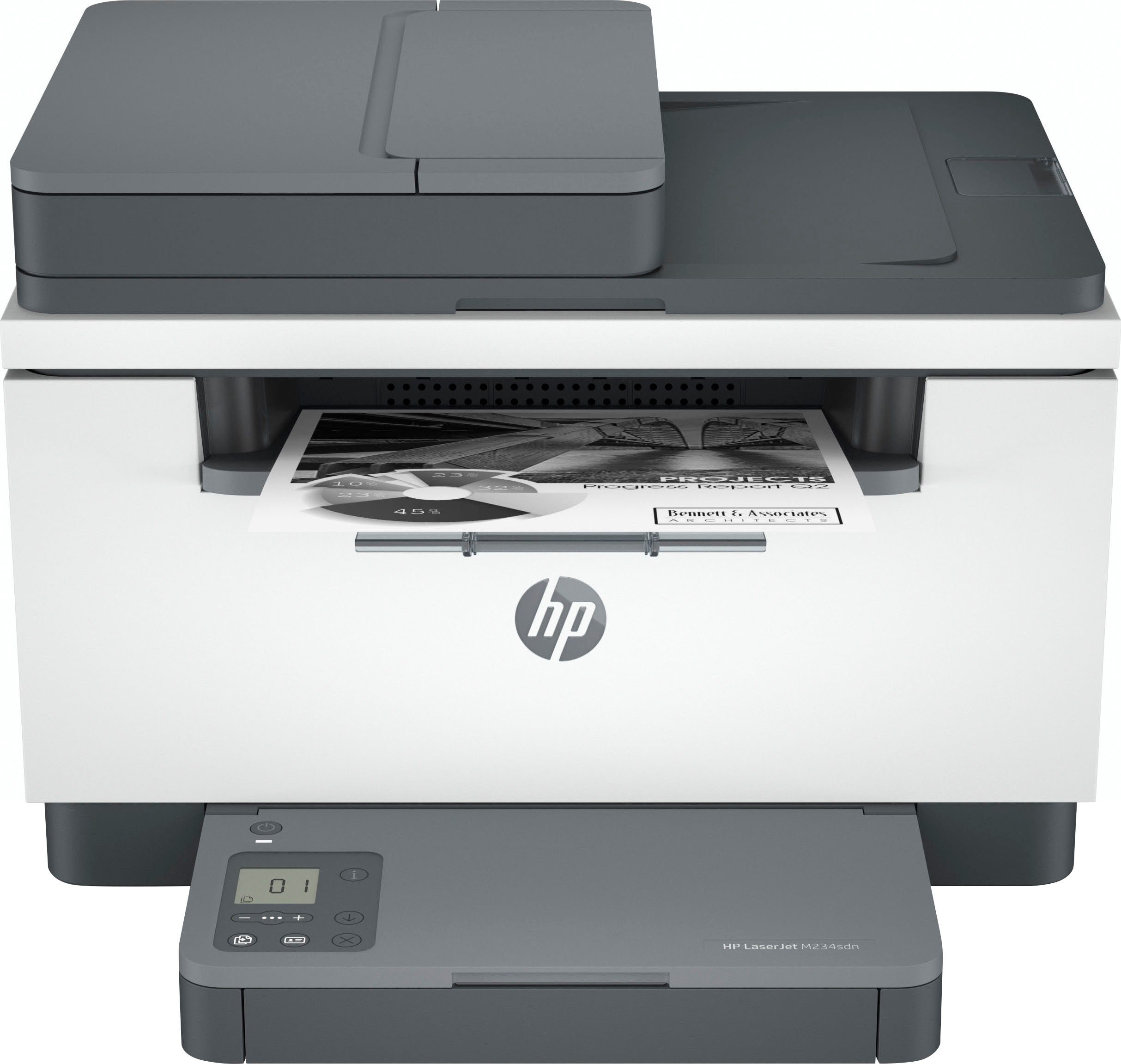 HP LaserJet MFP M234sdn Multifunktionsdrucker, (LAN (Ethernet), HP+ Instant  Ink kompatibel)