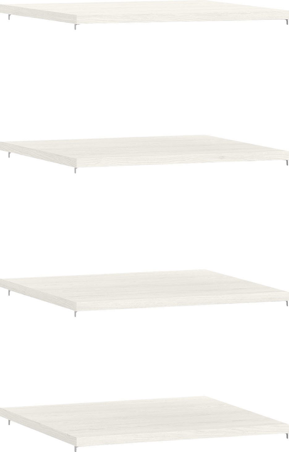 set one by Musterring Einlegeboden York Schlafen (4 St), 4er-Set, anthrazit oder weiß, verschiedene Größen