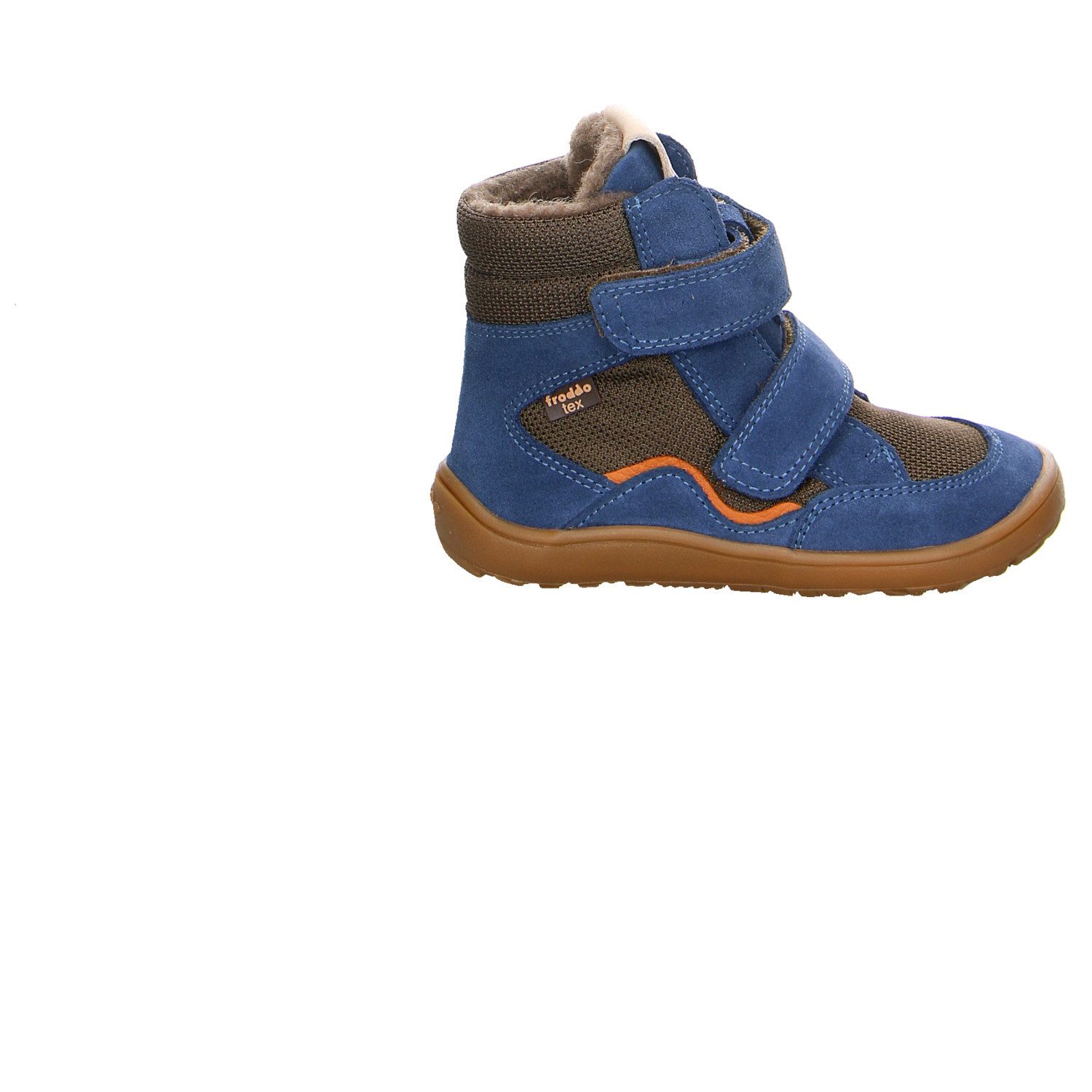froddo® Froodo Velour Klettstiefel Winter Junge blau Winterstiefelette