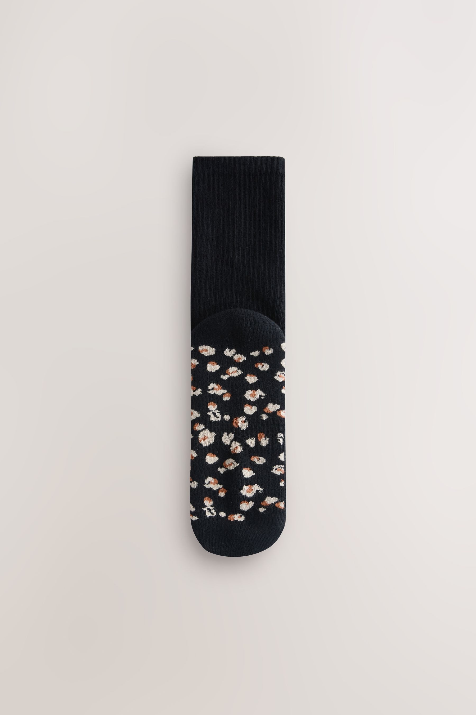 Next Kurzsocken Sportsocken mit Animalprint + Fußbett, 3er-Pack (1-Paar)