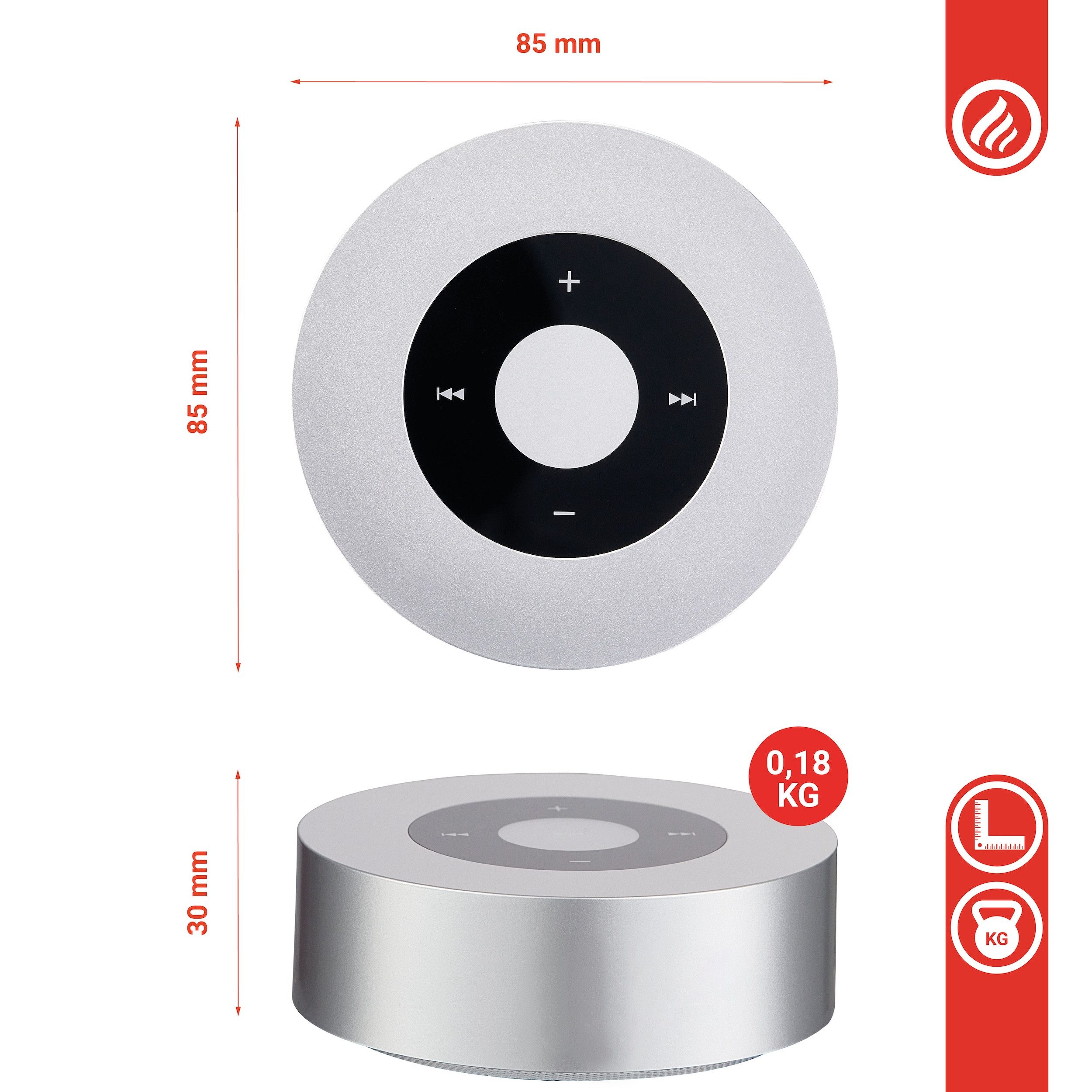 KAMINIO MORITZ Bluetooth-Lautsprecher (Inkl. SD-Karte mit Knistersounds) – Bild 5 von 5