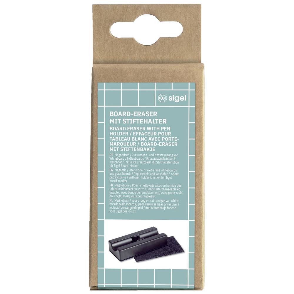 Sigel Magnettafel Board-Eraser - magnetisch - 13 x 6 cm - entfernt schnell BA150