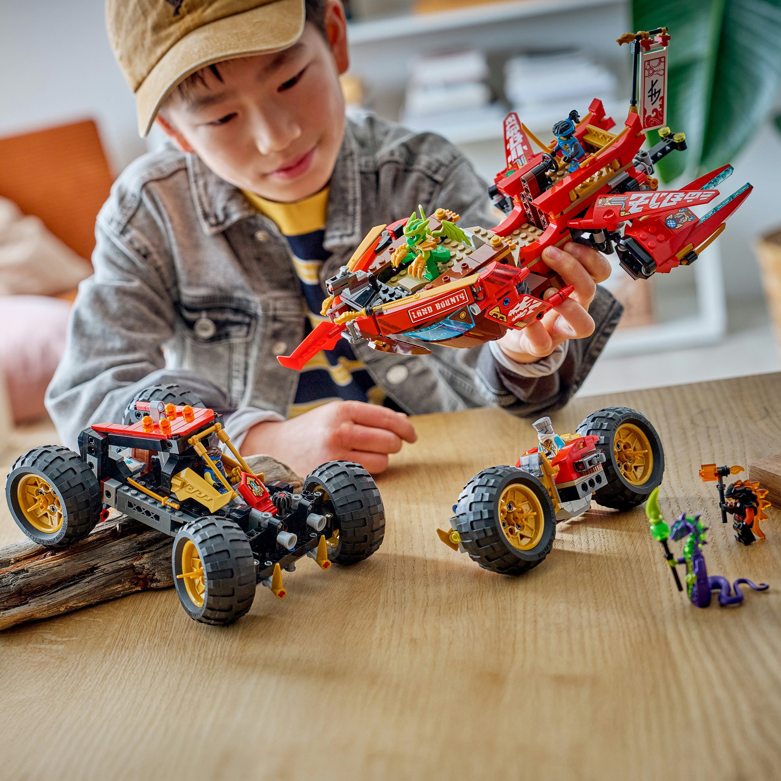 LEGO® Wüstensegler (71869), LEGO Ninjago Konstruktionsspielsteine, (1214 St), Made in Europe