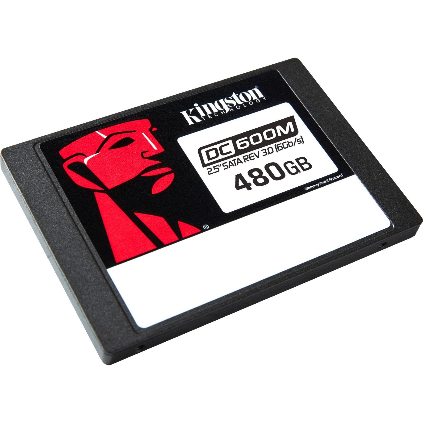 Kingston DC600M 480GB SATA SSD 2.5 Zoll interne SSD (480 GB) 2,5 Zoll" 560 MB/S Lesegeschwindigkeit, 470 MB/S Schreibgeschwindigkeit, PLP, 3D TLC NAND, DRAM Cache, Enterprise QoS
