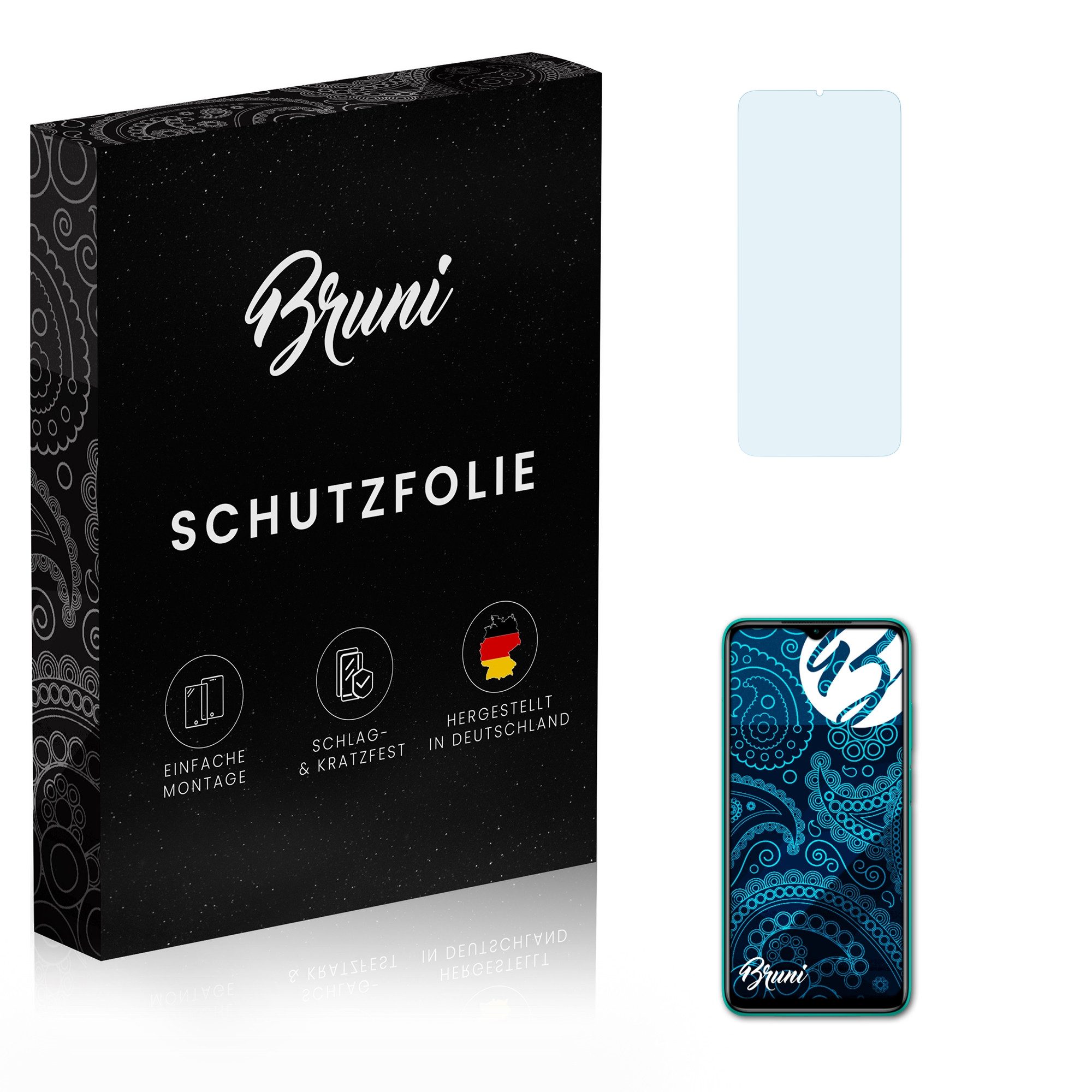 Schutzfolie Glasklare Displayschutzfolie für Xiaomi Redmi 9T