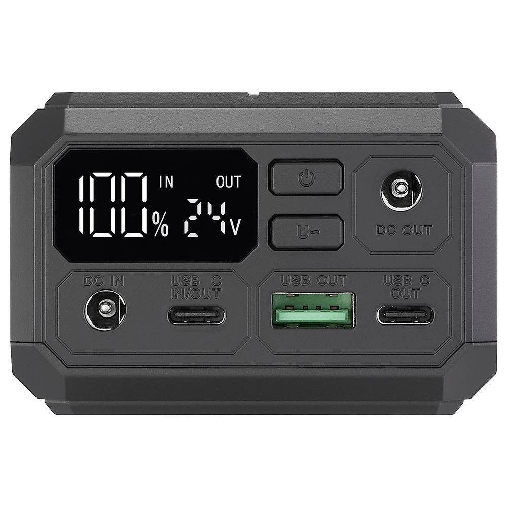 VOLTCRAFT VC-2700 Powerbank 27000 mAh USB PD 3.0, USB PD 2.0, PPS, Fast Charge Powerbank