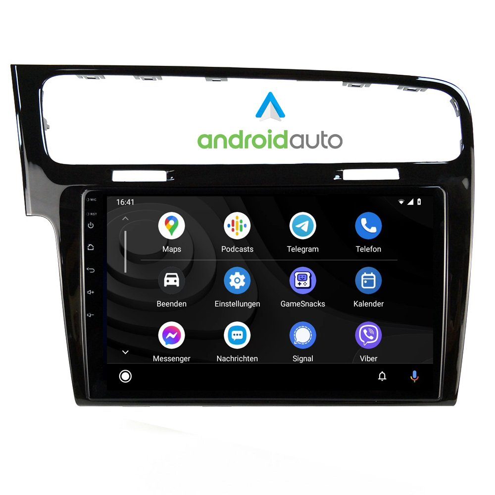 Für VII 10" Radio 7 CarPlay Einbau-Navigationsgerät Golf Volkswagen Touch AndroidAuto Android TAFFIO
