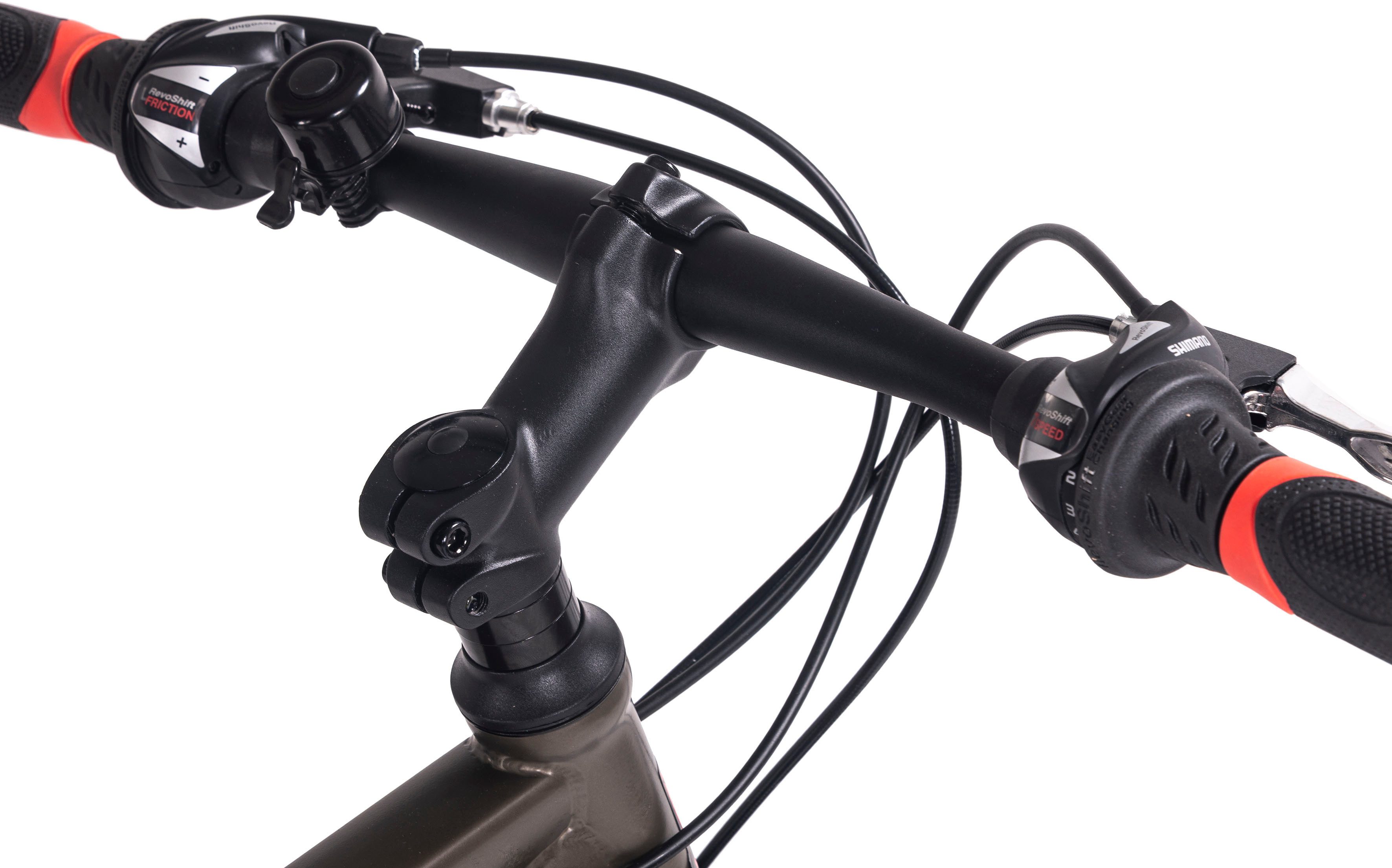 WYLD Mountainbike Mountainbike Hardtail 26'' Sharp Anthrazit-Rot 21 Gänge, 21 Gang Shimano Tourney Schaltwerk, Kettenschaltung