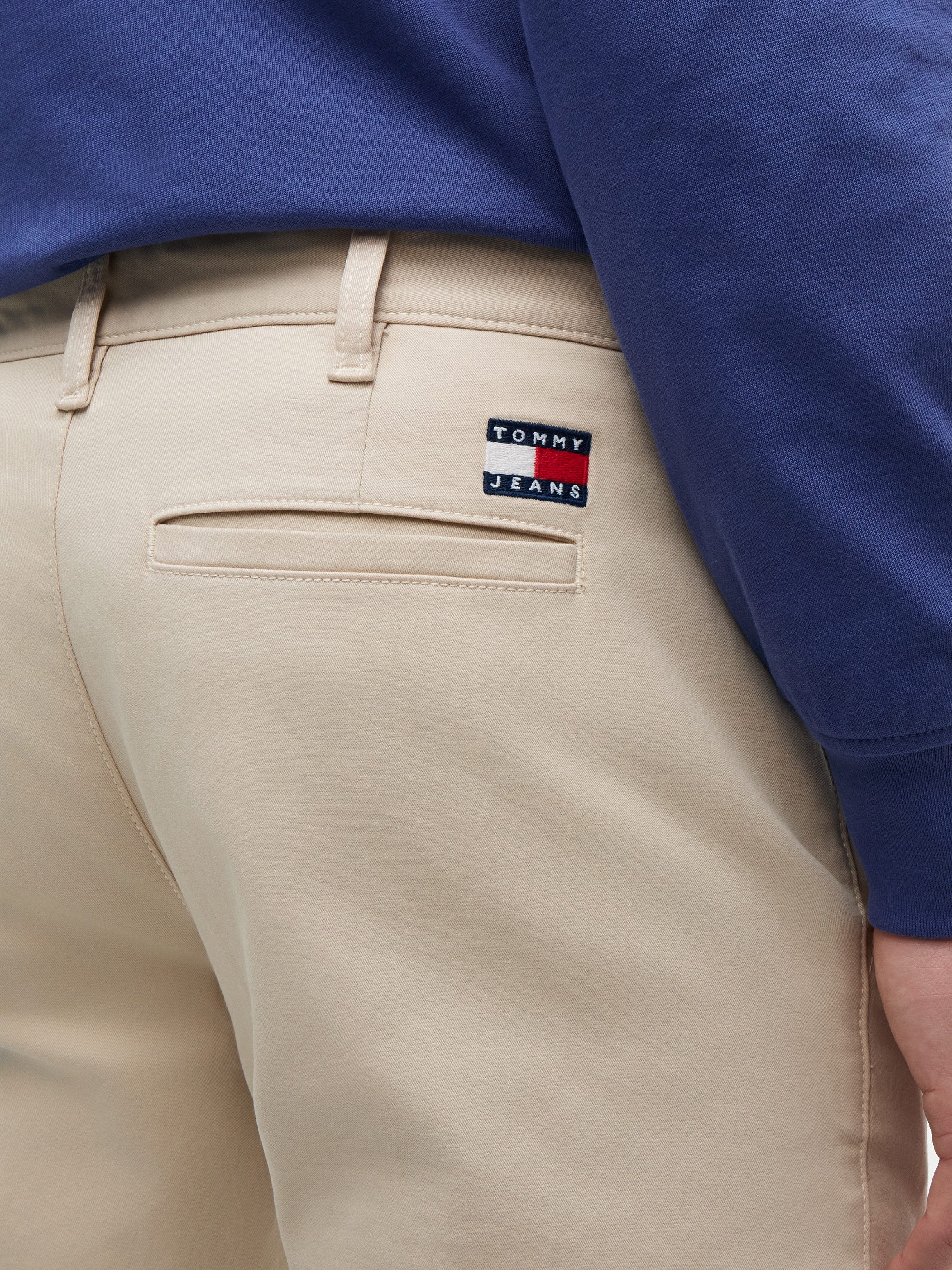Tommy Jeans Chinohose SCANTON slim fit, Twill