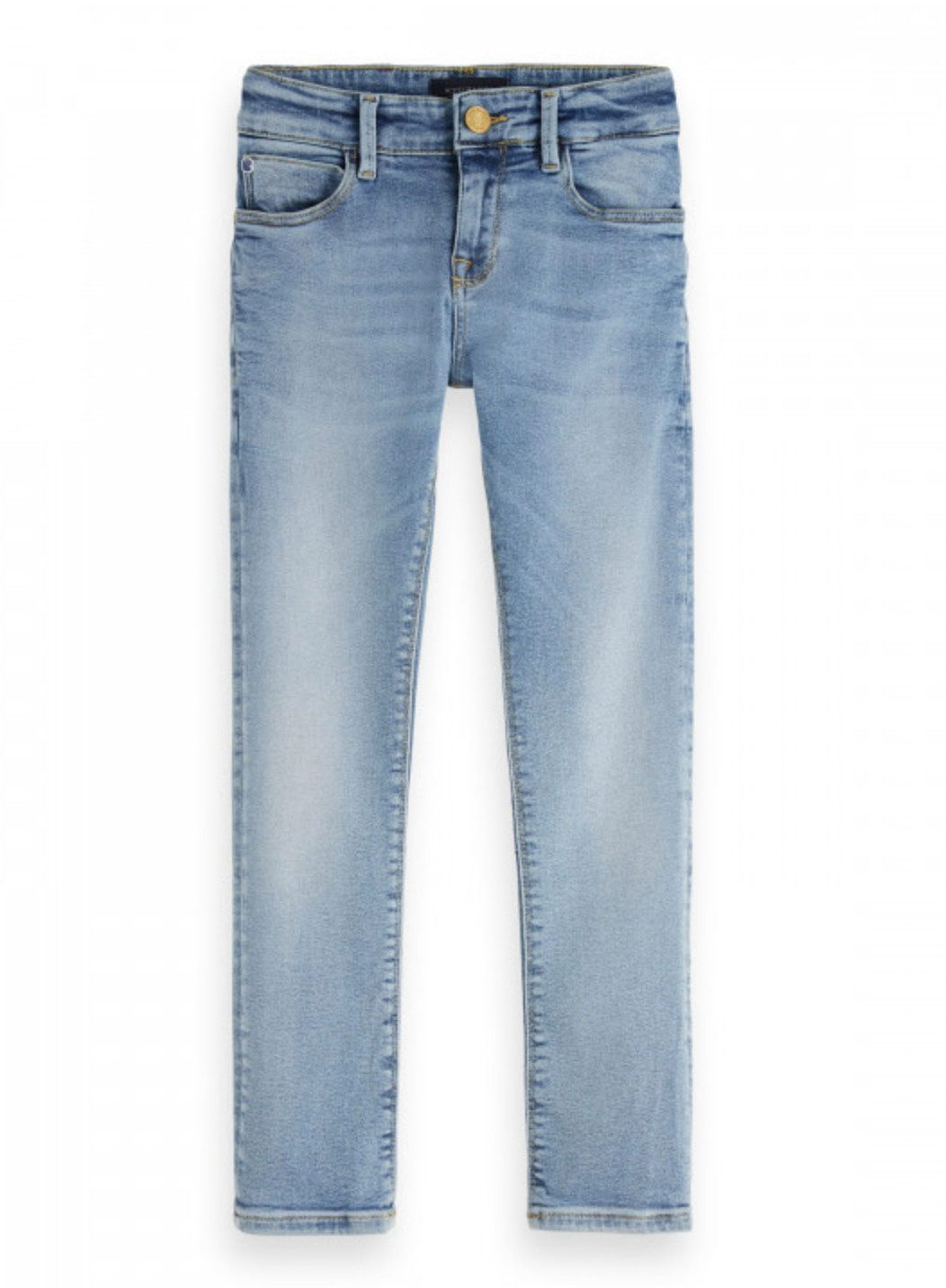 Scotch & Soda 5-Pocket-Jeans Jungen Jeans hellblau Stretch verstellbarer Bund